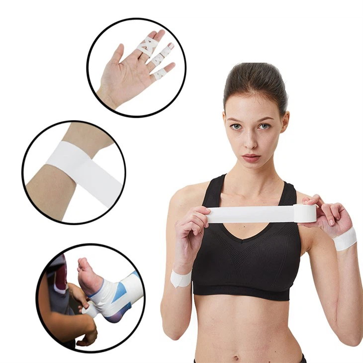 Zinc oxide strapping tape