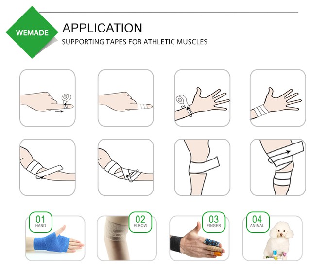 how to use cohesive bandage how to use cohesive bandage